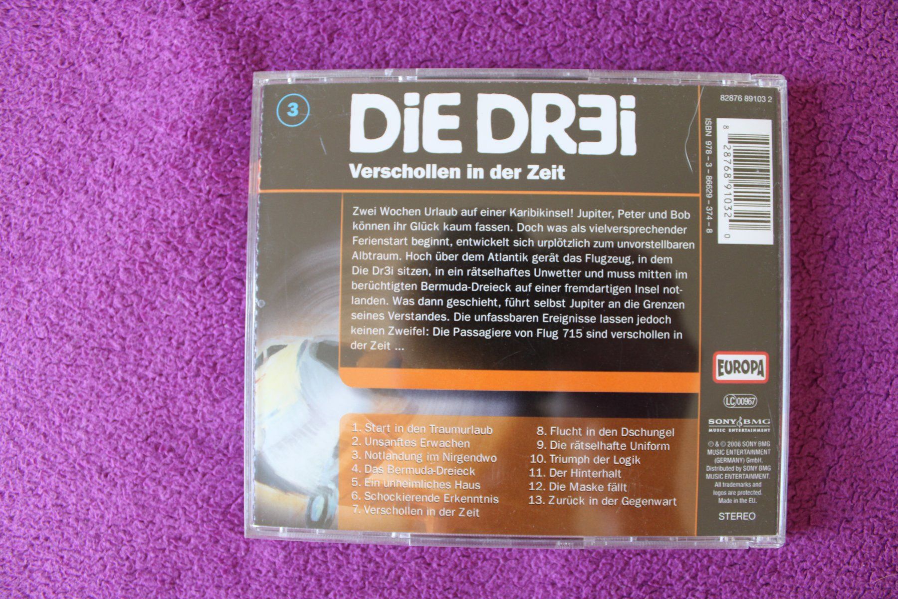 CD: DiE DR3i CD - Verschollen in der Zeit - Folge 3 – Usato da Müllheim Dorf venduto da Seeeule01 1