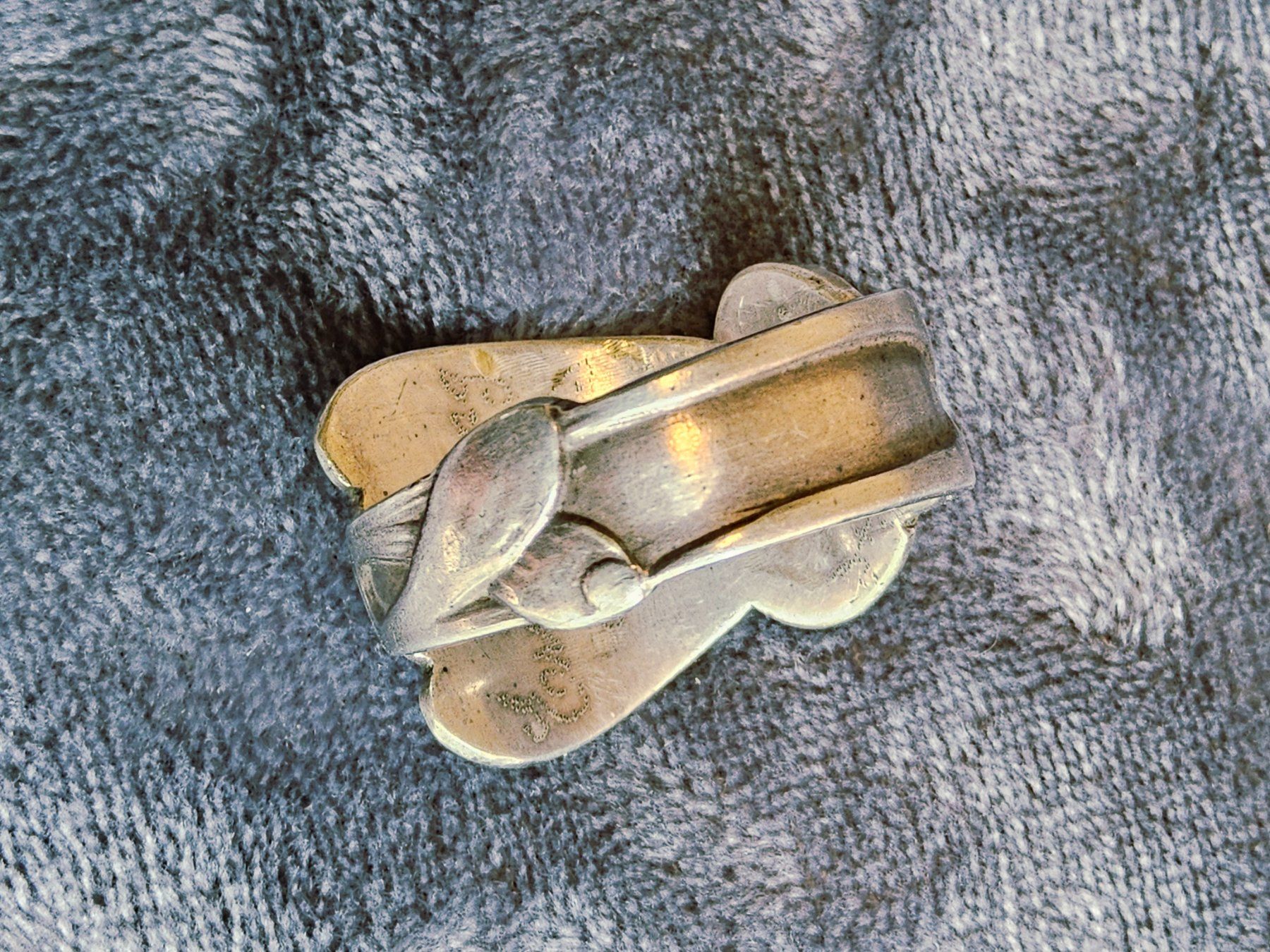 Anelli: Jugendstil 1916 signierter Ring, Grösse 64 – Usato da Zürich venduto da SciTec 7