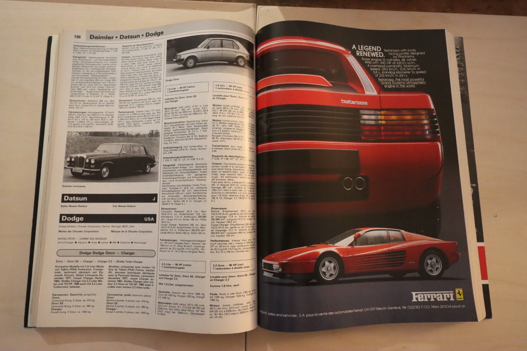 Bücher: AR Automobile Revue Katalog 1985 – Gebraucht aus Emmetten von Super008 2