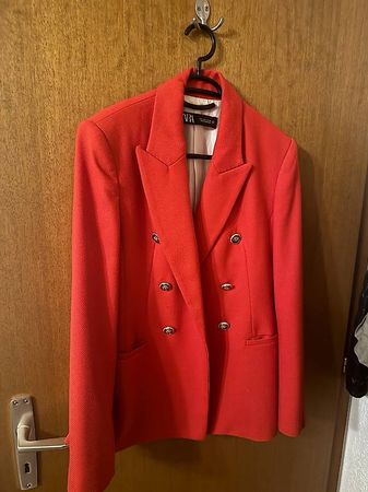 Blazer chaud Zara  Rouge  Taille S