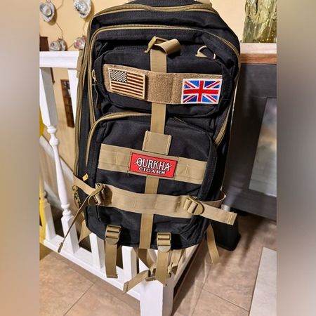 Gurkha Tactical Backpack, Rucksack, Schwarz, TOP