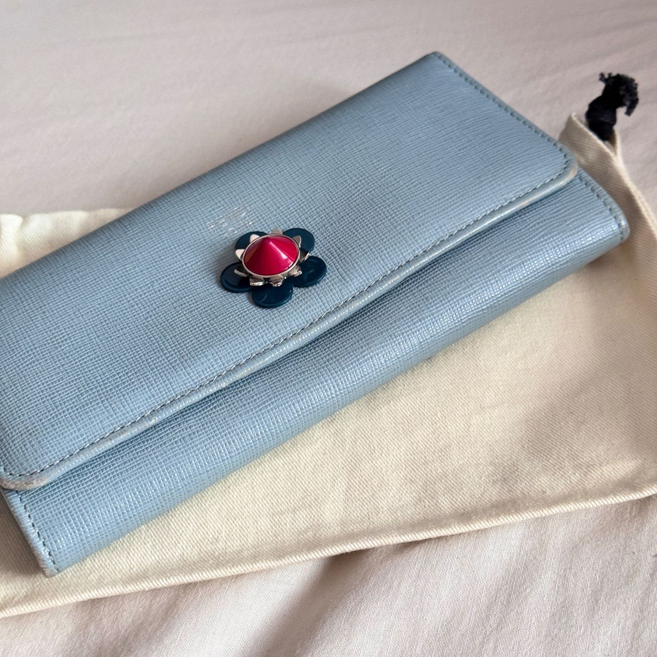 Fendi Portamonete: FENDI Wallet Continental Leather RFID – Usato da Geneve venduto da DarlingVintage 5