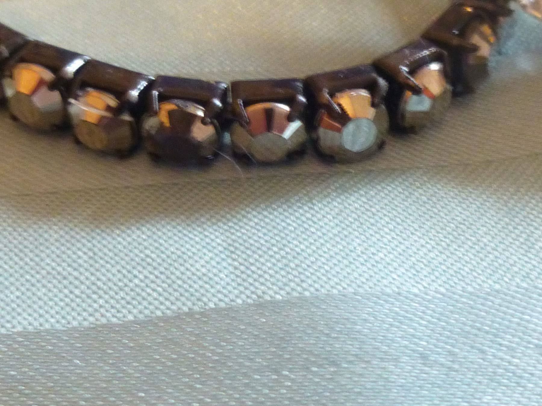 Bracciali & Braccialetti: 5 Armbänder "Brilli" +Acryl Lila/silber – Usato da Hinwil venduto da Glasperlen 2