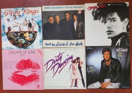 LP Konvolut 6 Vinyl Dirty Dancing, Gipsy Kings Hasselhoff ..