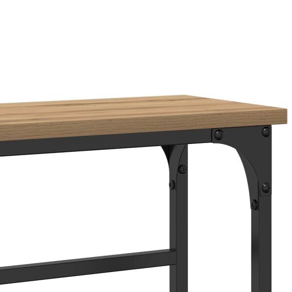 Tische: Table console Chêne artisanal 75 x 19,5 x 75 cm – Neu und originalverpackt aus Palézieux von bantouklan1 6