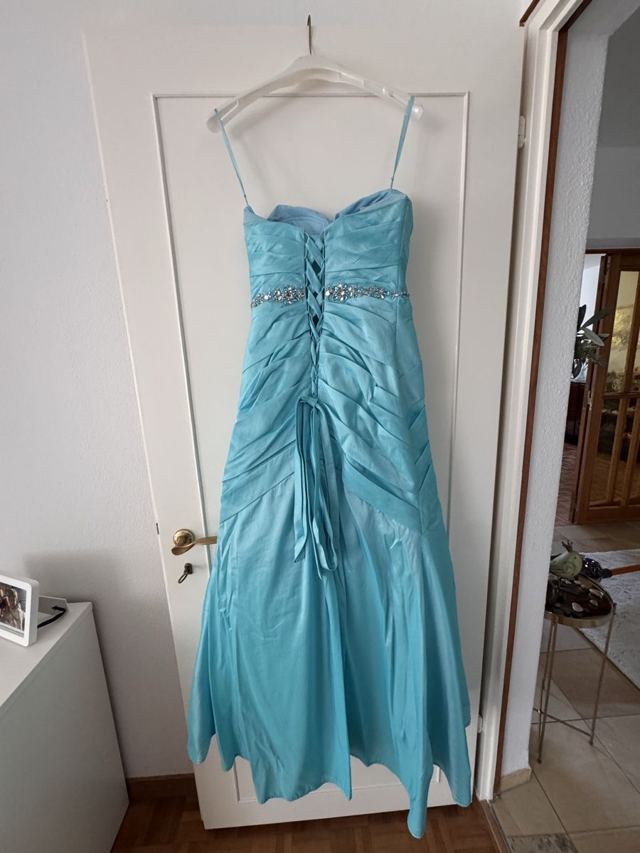 Vestiti: Abendkleid türkis Grösse 36/38 – Usato da Kilchberg ZH venduto da Doro85 1