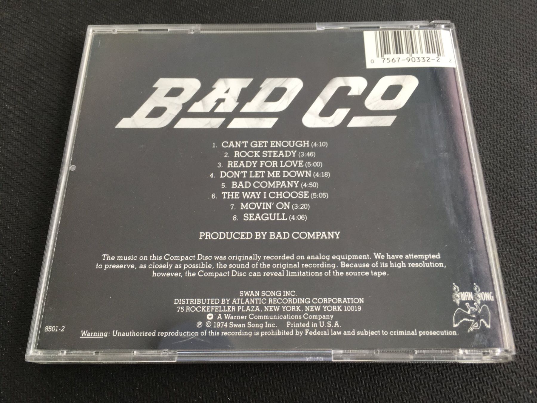 CD: Bad Company -CD- – Usato da St.Gallen venduto da MedienJoe 2