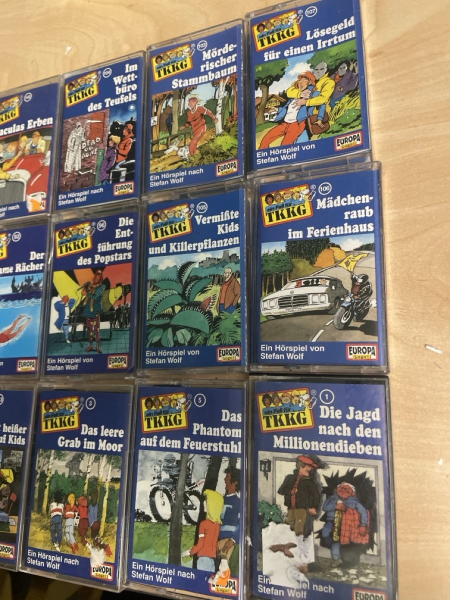 Musicassette: Kinder Hörspiele TKKG 14 Kassetten – Usato da Obergerlafingen venduto da cabo4 1