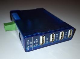 W&T USB 2.0 Hub 33601 für industrielle Anwendungen 4 Port