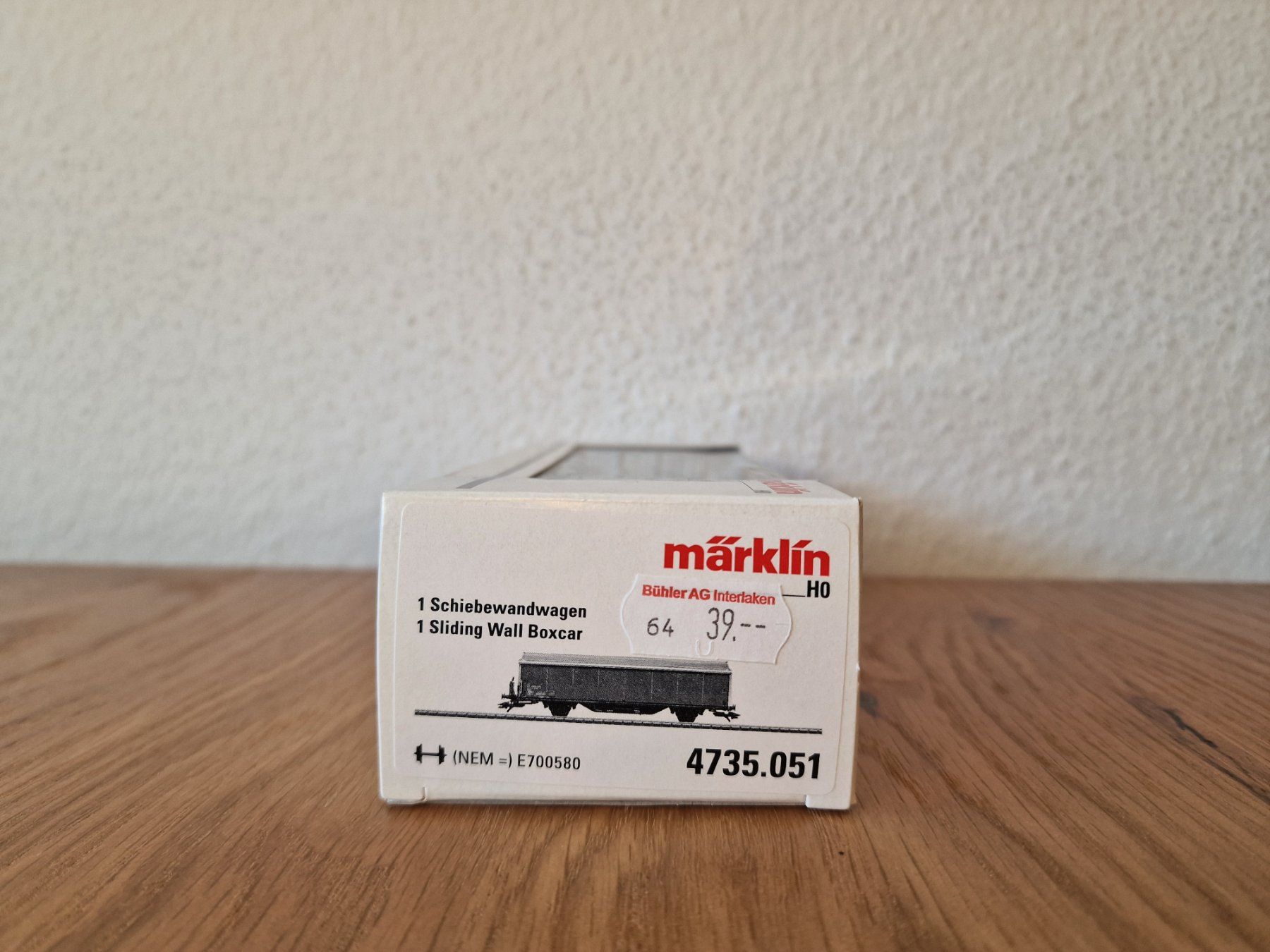 Märklin Modellini di ferrovie: SBB Gotthard Basistunnel Güterwagen H0 – Usato da Matten b. Interlaken venduto da lor_hr9w 5