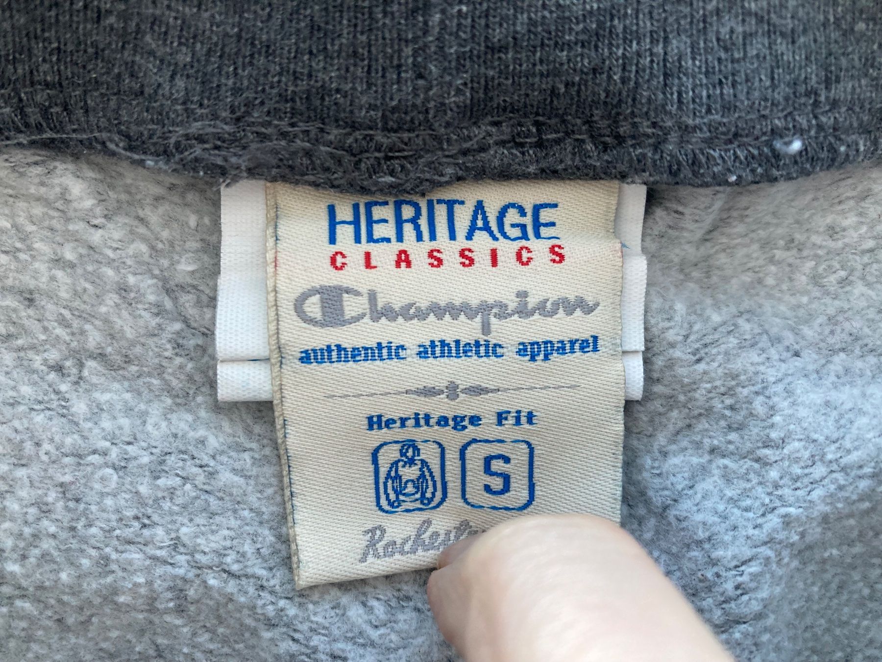 Champion Pantaloni: CHAMPION HERITAGE CLASSICS, Gr. S dunkelgrau, super bequem – Usato da Zürich venduto da dolcicaramelle2 4