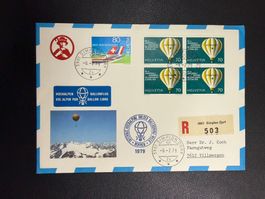 Hochalpen Ballonflug 1979