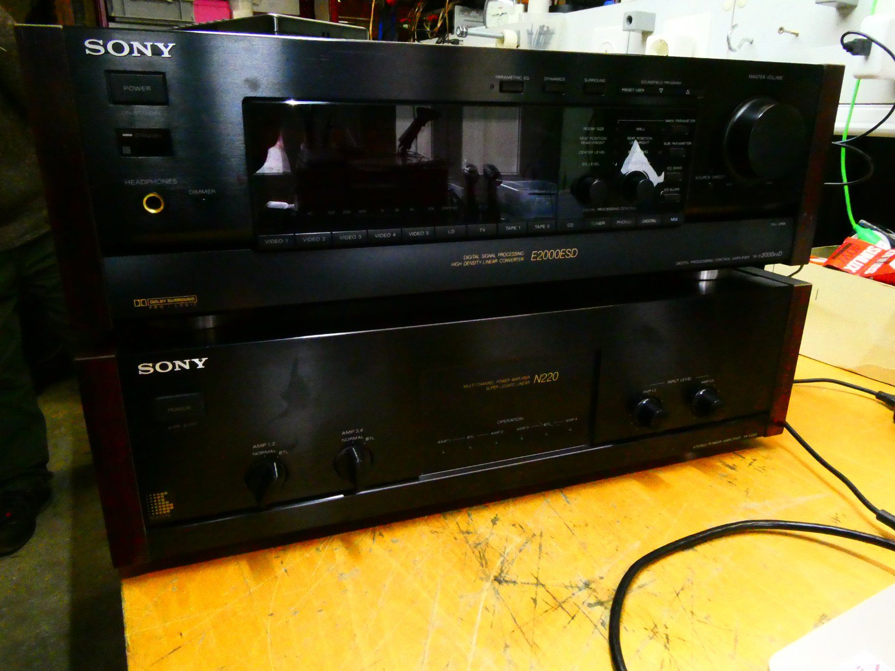 Sony Amplificatori: Sony E2000ESD & N220 Vintage - Ensemble Hi-Fi – Usato da Etagnières venduto da emmaus.electro 2