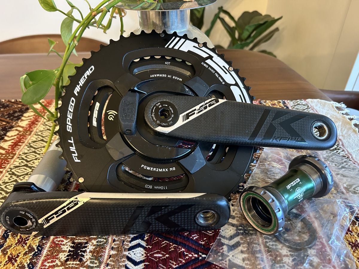 Ersatzteile: FSA Powerbox K-Force Team Carbon Powermeter crankset – Gebraucht aus Genève von PSG-CC