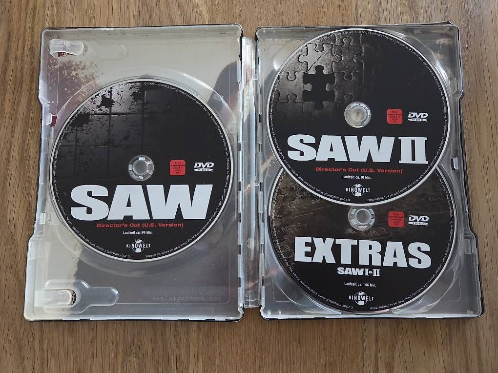 Tutti i DVDs: SAW 1-7 DVD's – Usato da Münchenbuchsee venduto da Sape1 1