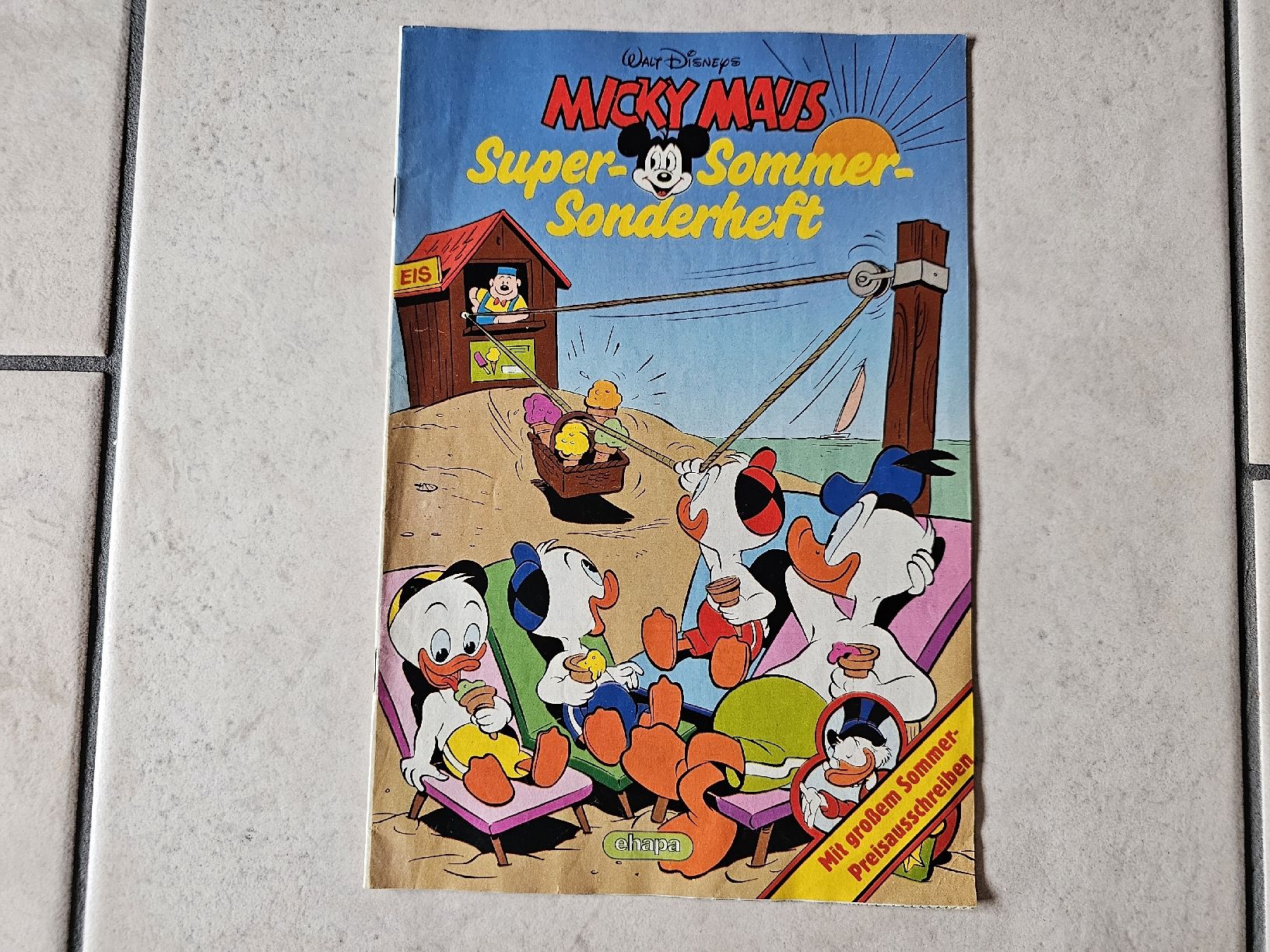 Fumetti: Mickey Maus  -  Super Sommer Sonderheft – Usato da Schneisingen venduto da backstore24