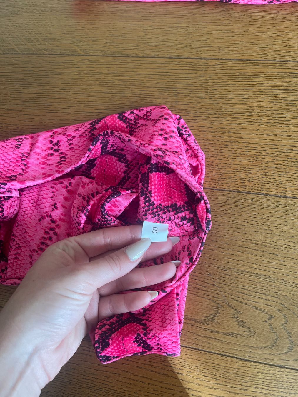 Badekleider & Bikinis: Pinker Schlangenmuster Bikini, Gr. S - Sommer Must Have! – Neu und originalverpackt aus Bassersdorf von Sandy456 2