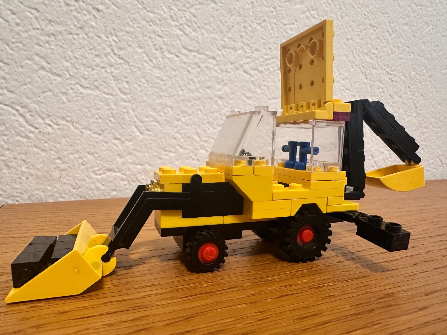 Lego Kit di costruzioni: LEGO 6686 Baggerlader + Figur + Anleitung – Usato da affoltern am albis venduto da bakee 2
