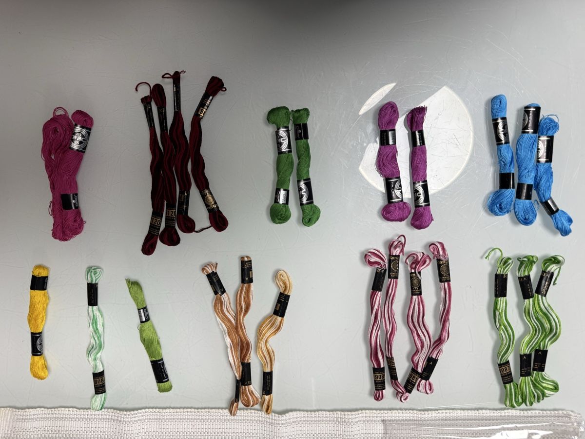 Cordicelle & Fili: 26 farbiger Stickgarne: Neu – Nuovo e nell'imballaggio originale da chur venduto da merygori 1
