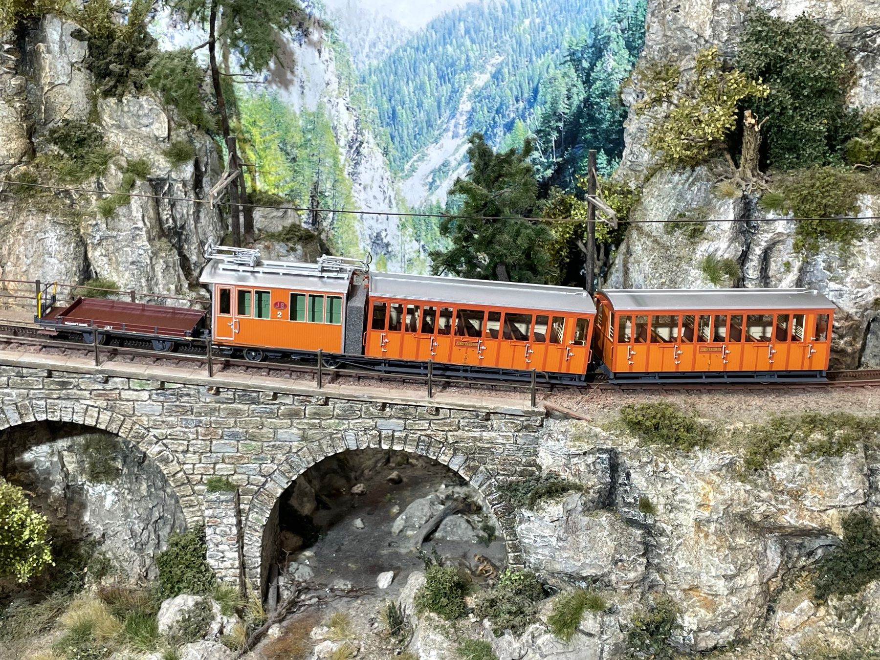HRF Modelleisenbahnen: HRF, Jungfraubahn 1950 – Neu und originalverpackt aus Krummenau von ferrotech 5