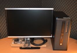 HP SET 800 G1 Core i7, SSD250/GB,16/GB,24"Monitor, Win11