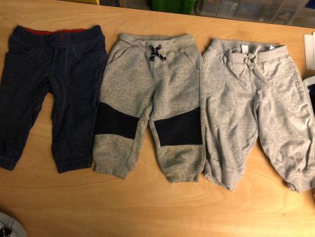 3 H&M Sweat Trainerhosen Gr.74