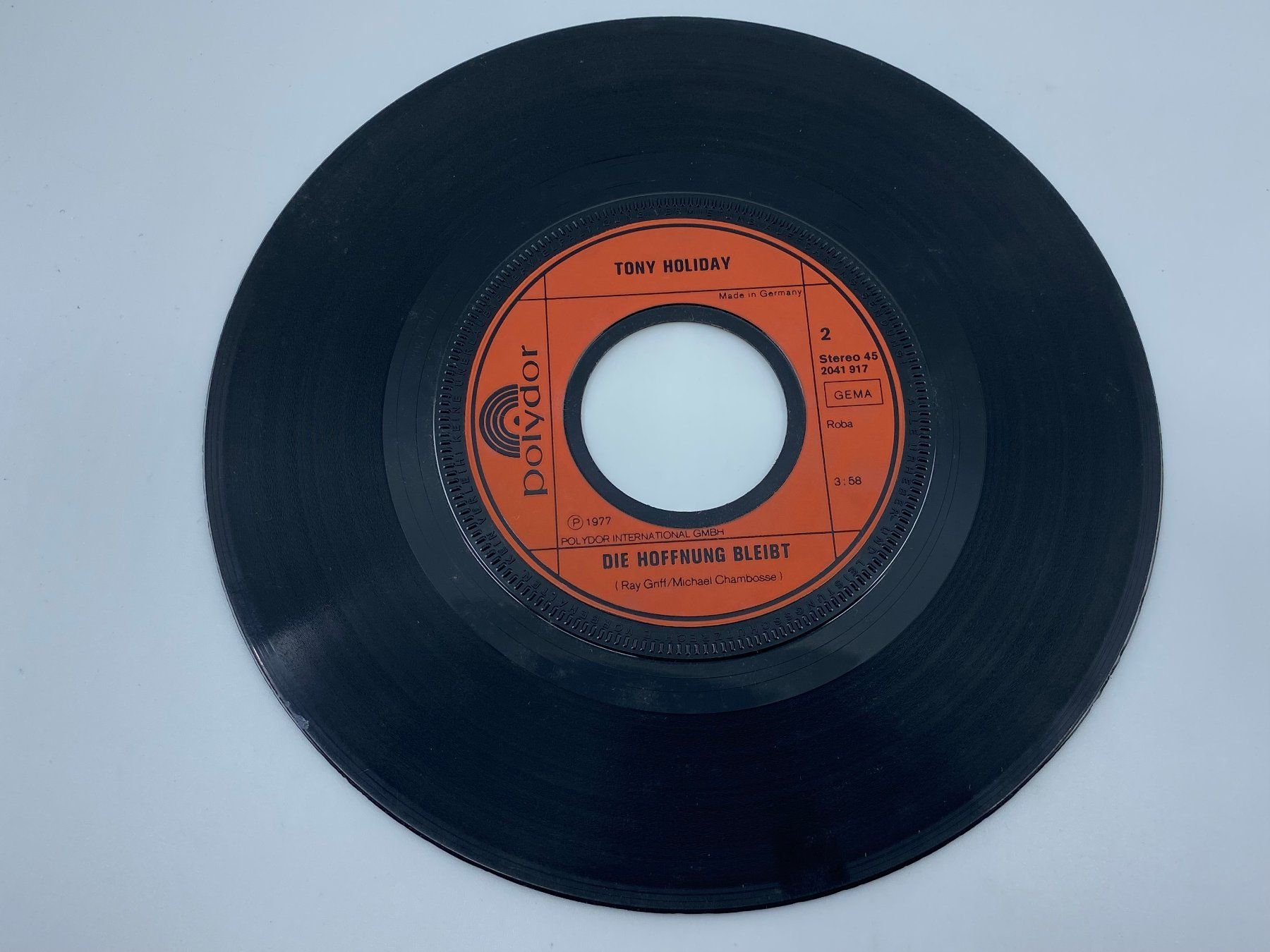 Schallplatten: Tony Holliday - Tanze Samba mit mir – Gebraucht aus Langwiesen von Restposten-24 4