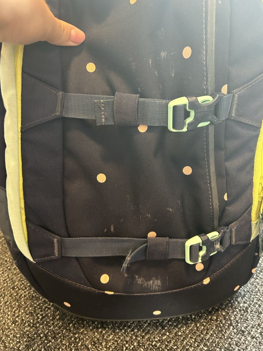 Satch Kindertaschen: Satch Rucksack mit Etui Pünktli Design dunkelblau  – Gebraucht aus Schwellbrunn von ser_75mj 5