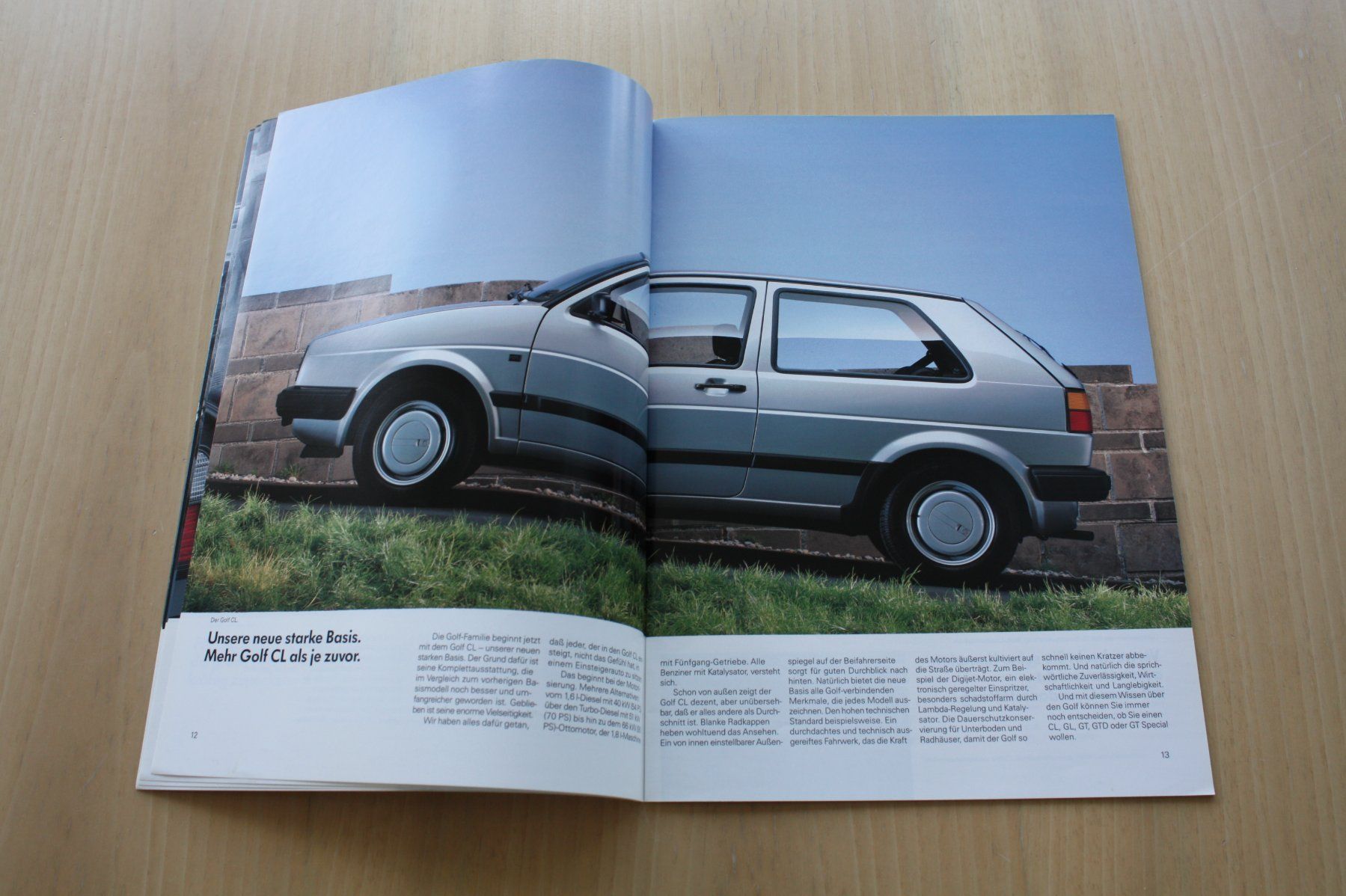 VW Documenti: VW Golf II Prospekt 8/1989 – Usato da Wikon venduto da erwin400 4