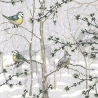 Serviette snow paradise (1456) 2Stk.