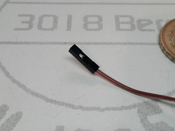 Elektronikbauteile: 1-PIN-Stecker blank female, 100 Stück – Neu (gemäss Beschreibung) aus Luzern von Salefactory 2