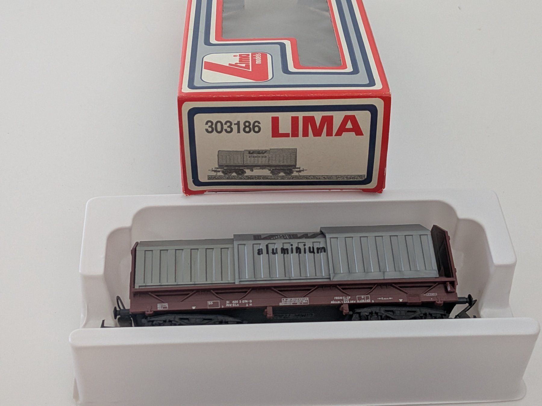 Lima Modelleisenbahnen: Lima Güterwagen 303186 – Gebraucht aus Künten von Dfog 1