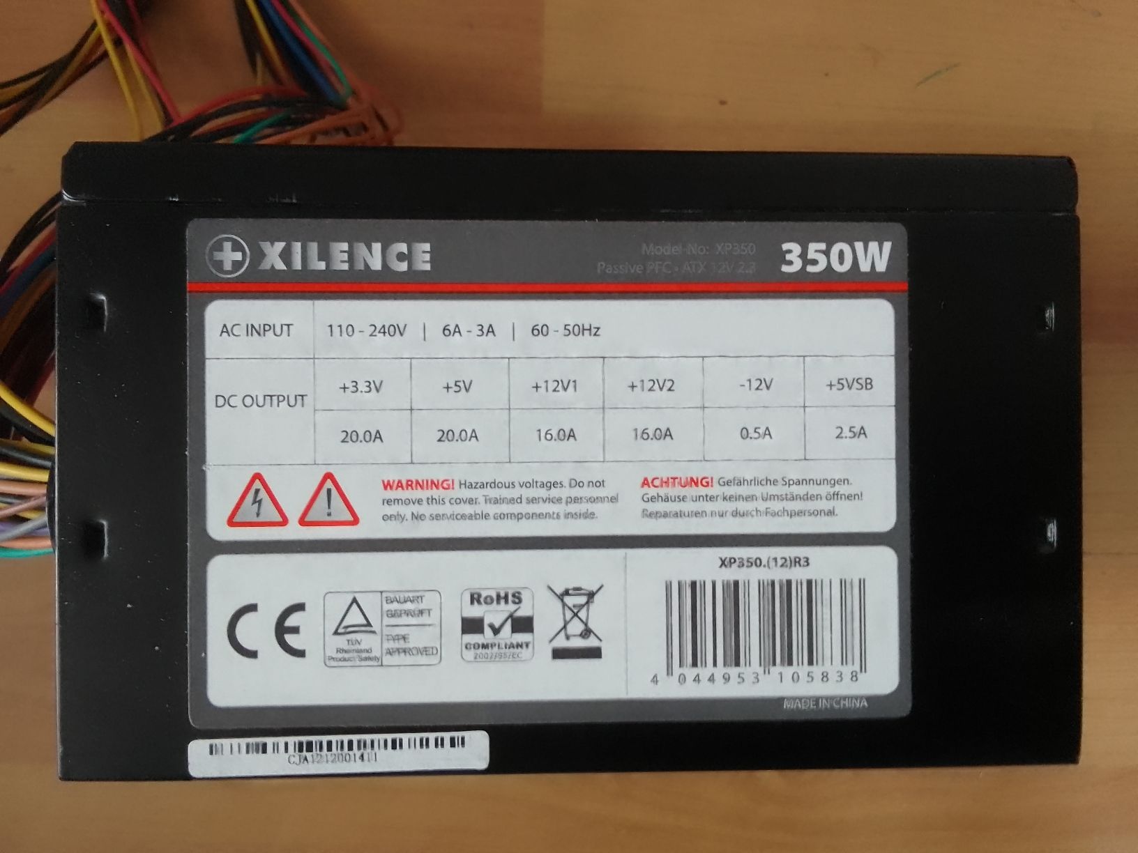 PC: PC Netzteil Xilence XP 350 – Usato da Ebmatingen venduto da swiss.canadian 1