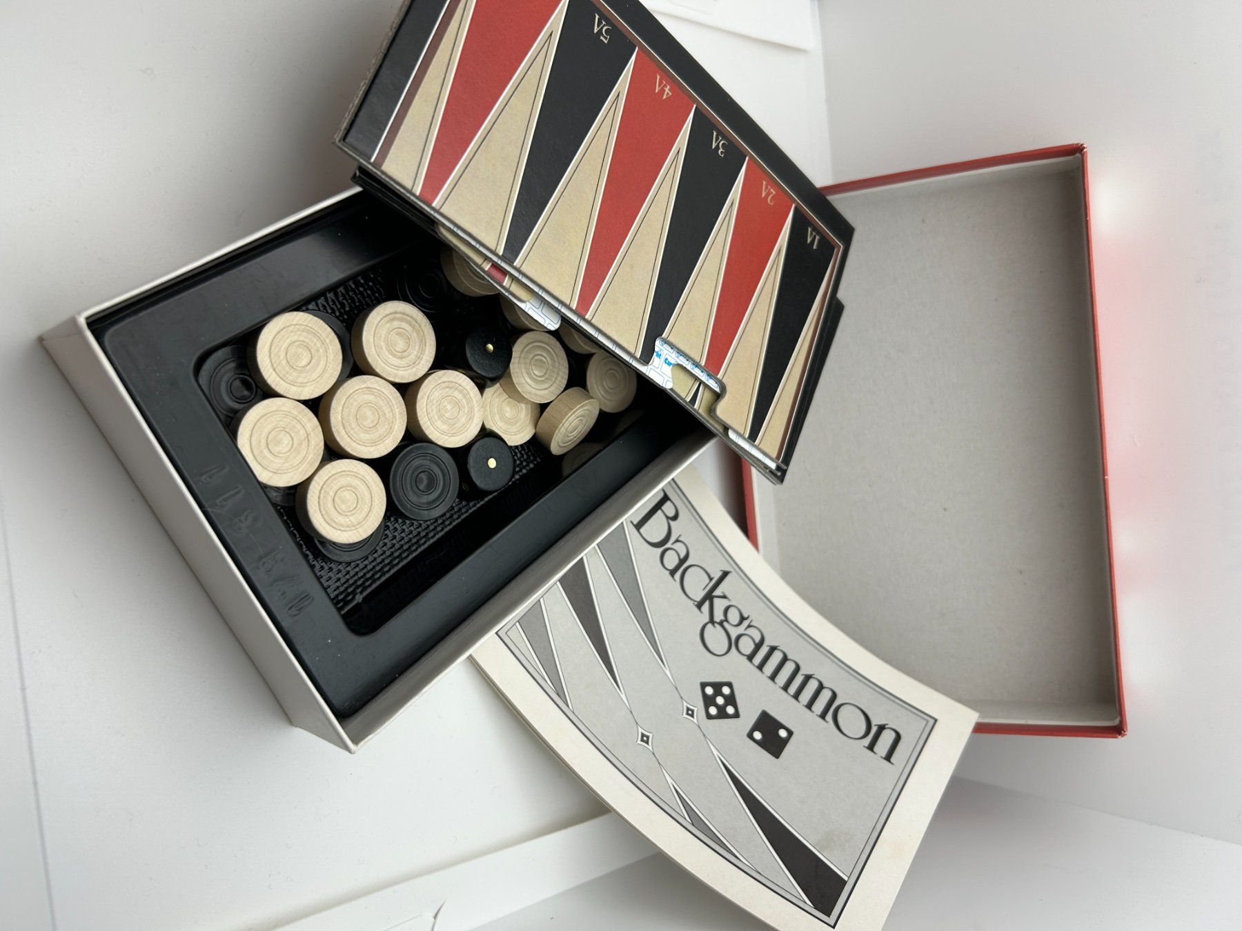 Carlit Giochi: Backgammon Spiel Carlit Edition - Top Zustand! Komplett – Usato da Ettingen venduto da sagada81 2