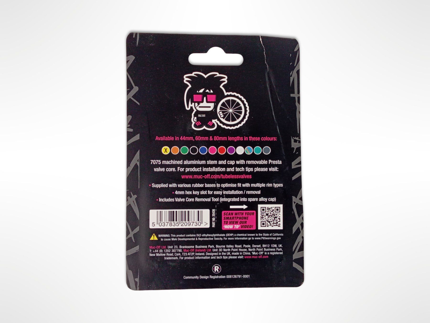 Pezzi di ricambio: MUC-OFF V2 Veloventil-Set 60 mm – Nuovo (secondo la descrizione) da Suhr venduto da Restwert_Suhr 2