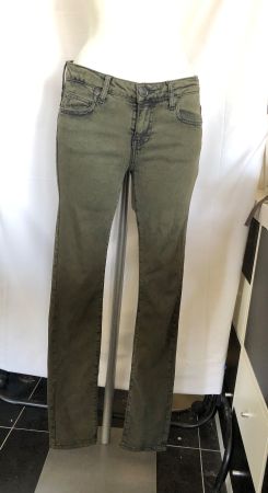 Jean vert kaki foncé taille basse slim Cop Copine taille 36