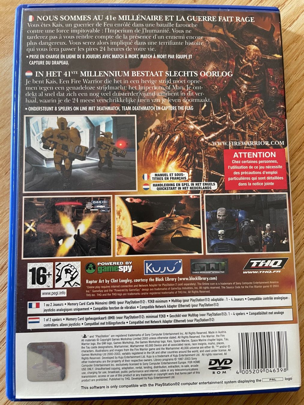 Giochi: Warhammer Fire Warriors PS2 PlayStation 2 – Usato da Prilly venduto da Ezareth 1
