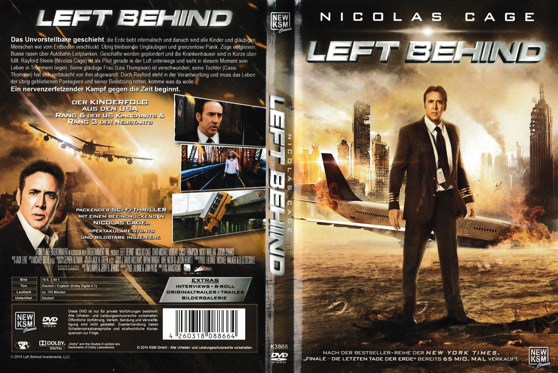 Tutti i DVDs: DVD - Left Behind – Usato da Langnau am Albis venduto da MediaRescuerKeLoX