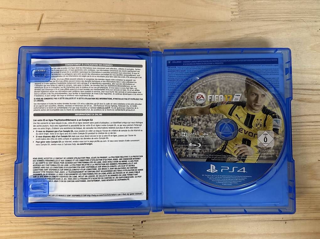 Sony Giochi: FIFA 17 PS4 mit Hülle und Disc – Usato da Dietikon venduto da Sir.Franzelot 2