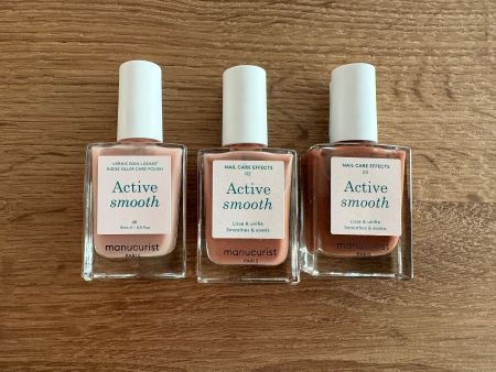 Manucurist - Nagellack-Set Active Smooth in 3 Farbtönen