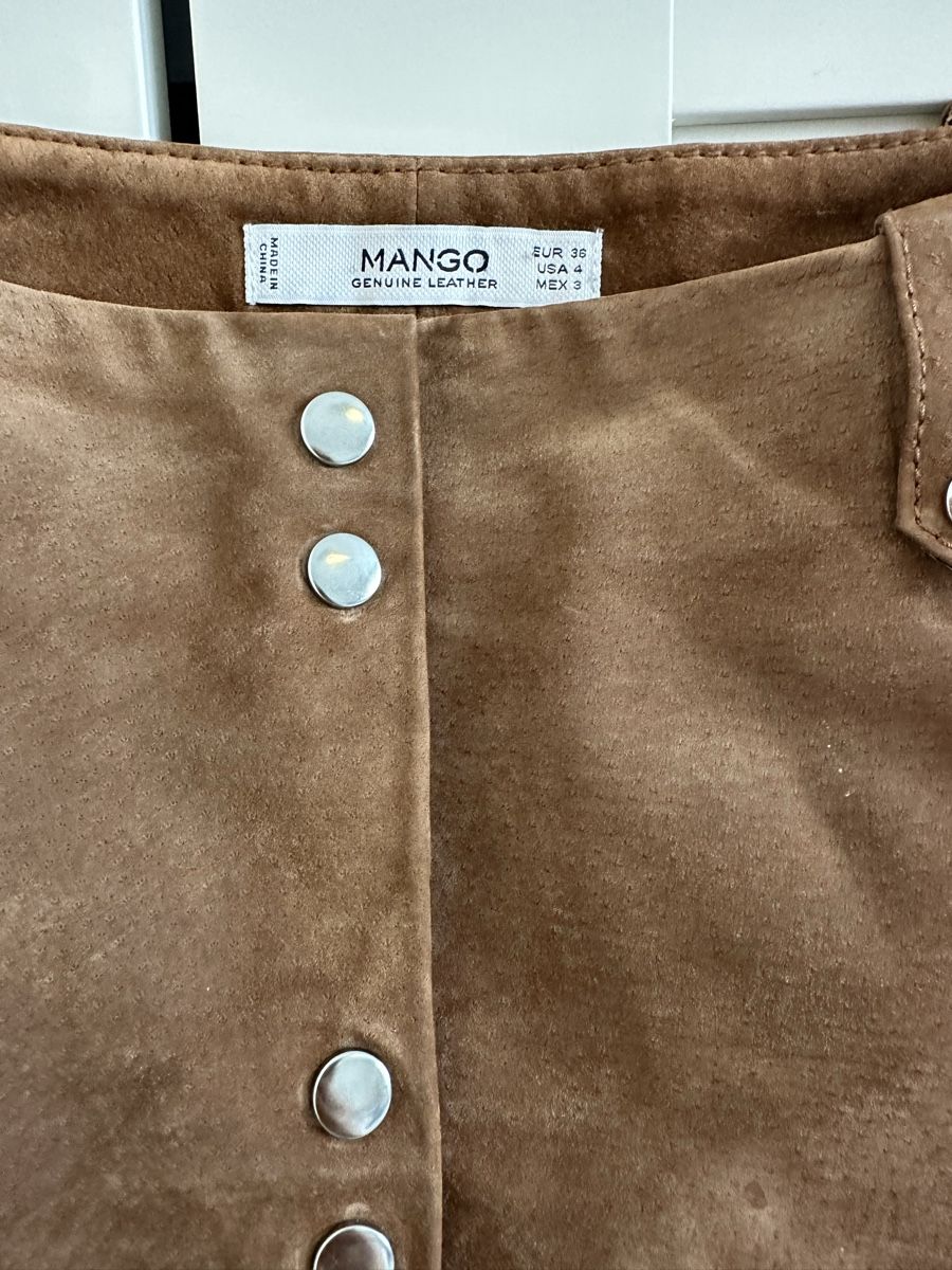 Mango Gonne: Minirock Mango Wildleder 36 – Usato da Zürich venduto da tmarina 1