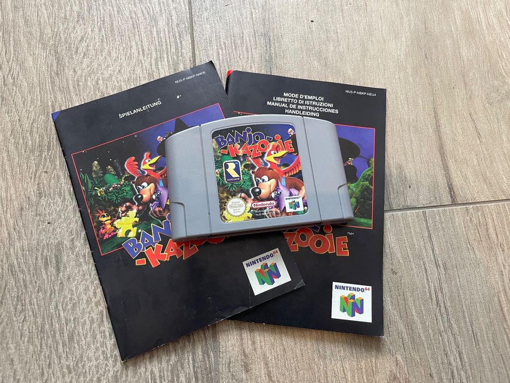 Nintendo 64 - Banjo Kazooie inkl. Anleitung | Kaufen auf Ricardo