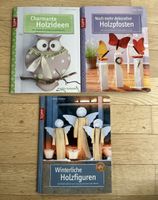3 Topp Bücher: Holzfiguren, Holzpfosten, Holzideen!