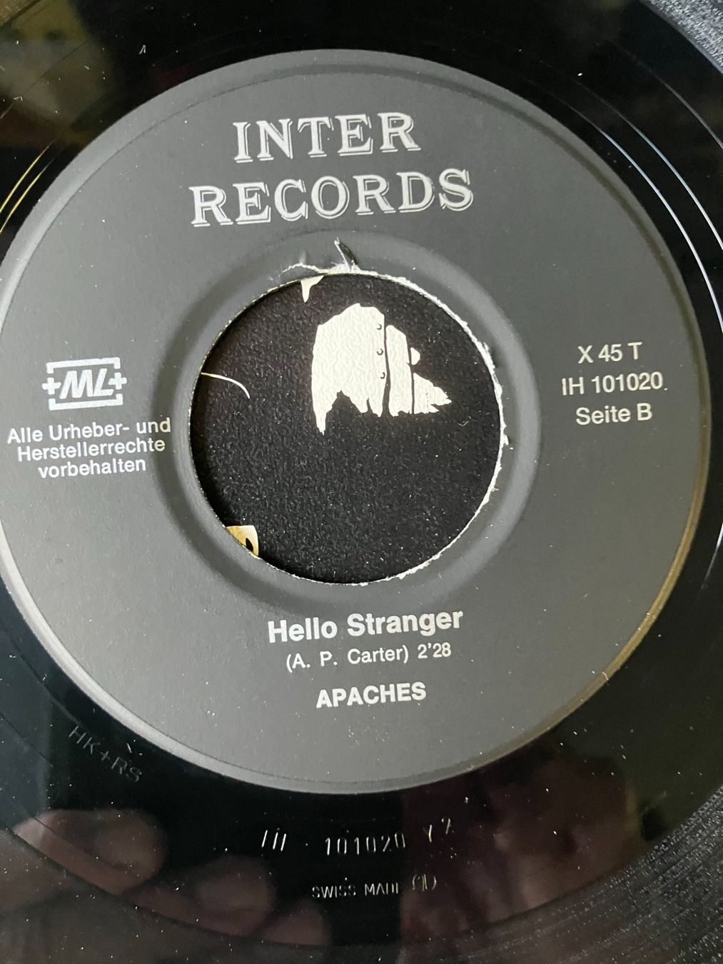 Dischi in vinile: Apaches – Usato da Aarwangen venduto da Jukebox3 8