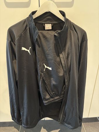 Puma Trainingsanzug Schwarz Gr. L - Sportlich DURCHSTART!