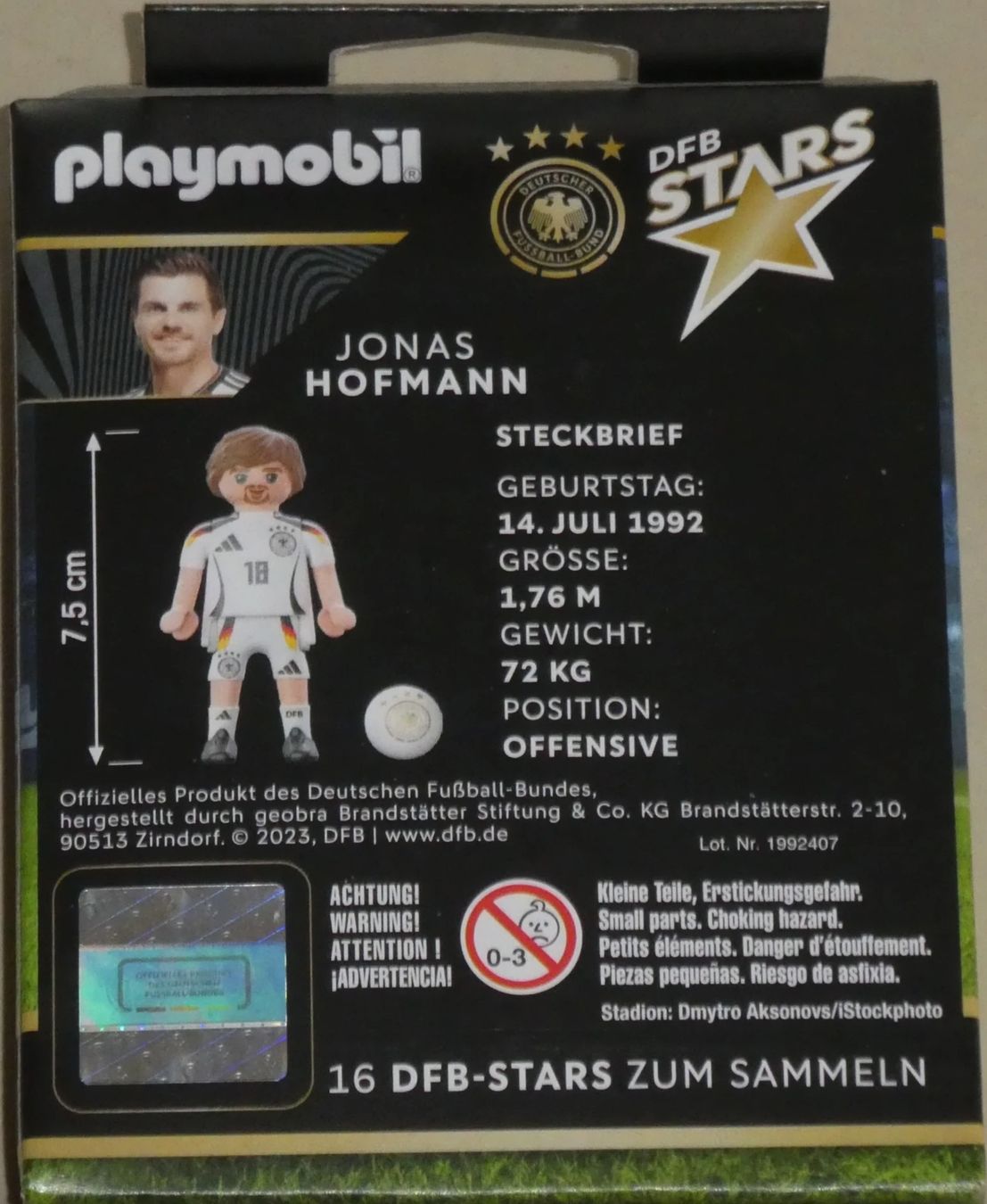 Playmobil Giocattoli: Playmobil 71667 Jonas Hofmann – Nuovo e nell'imballaggio originale da Wagenhausen venduto da FrauLang 1