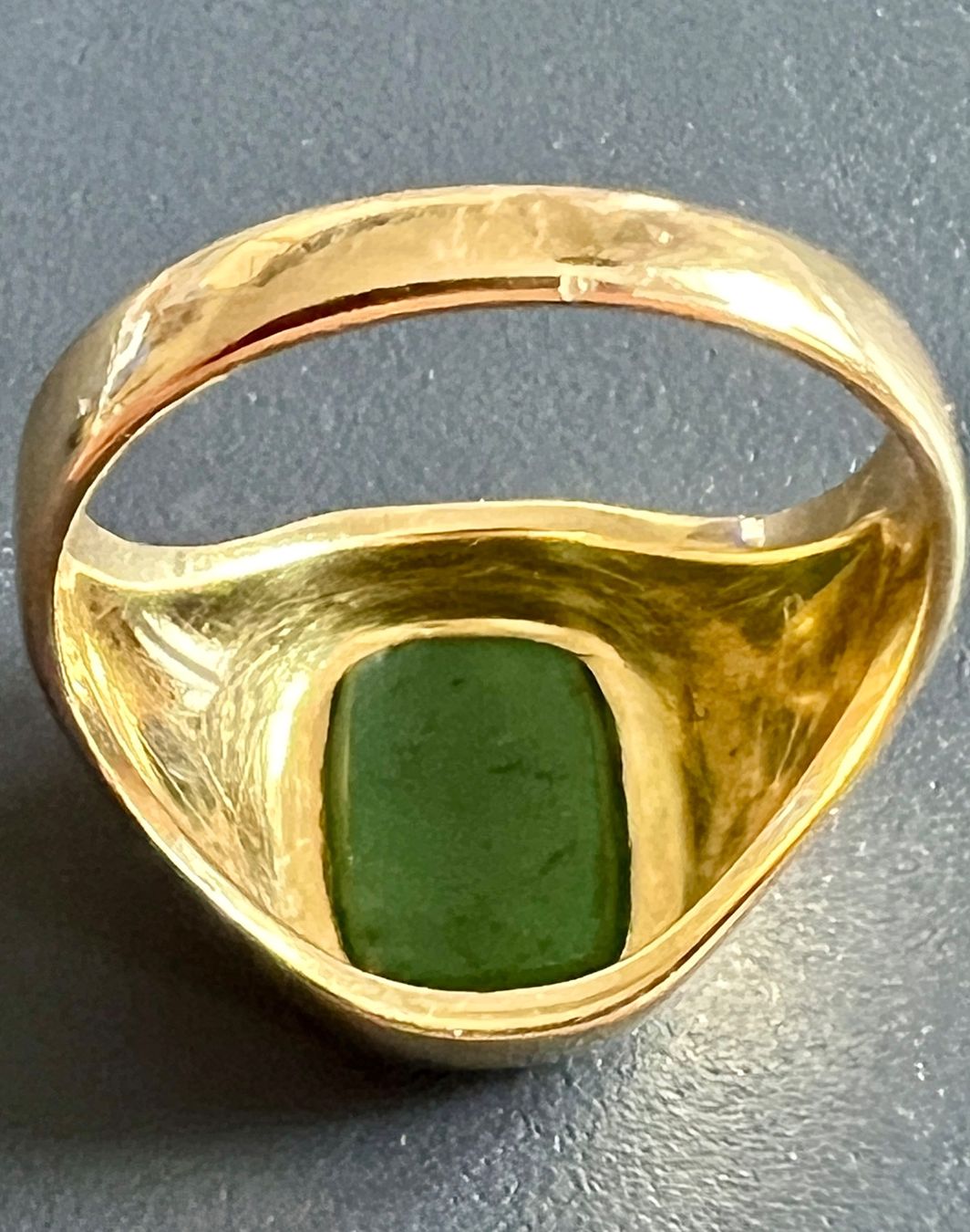 Ringe: Gold-Ring 18K mit Aventurin – Gebraucht aus Chur von Penting1935 7