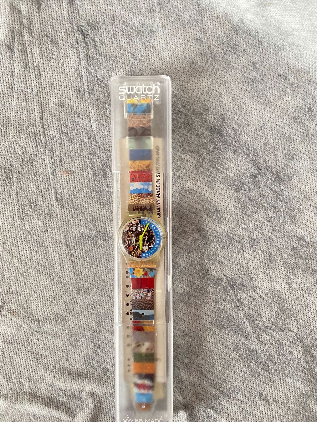 Swatch Uhren: Vintage Swatch 100 Million 1994 – Neu und originalverpackt aus Wohlen b. Bern von ber_ds2t 1