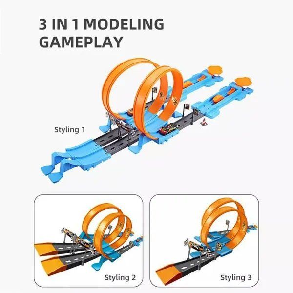 Piste: Dual Speed Rail Racing Car Toys – Nuovo e nell'imballaggio originale da Bad Ragaz venduto da ejukova 3