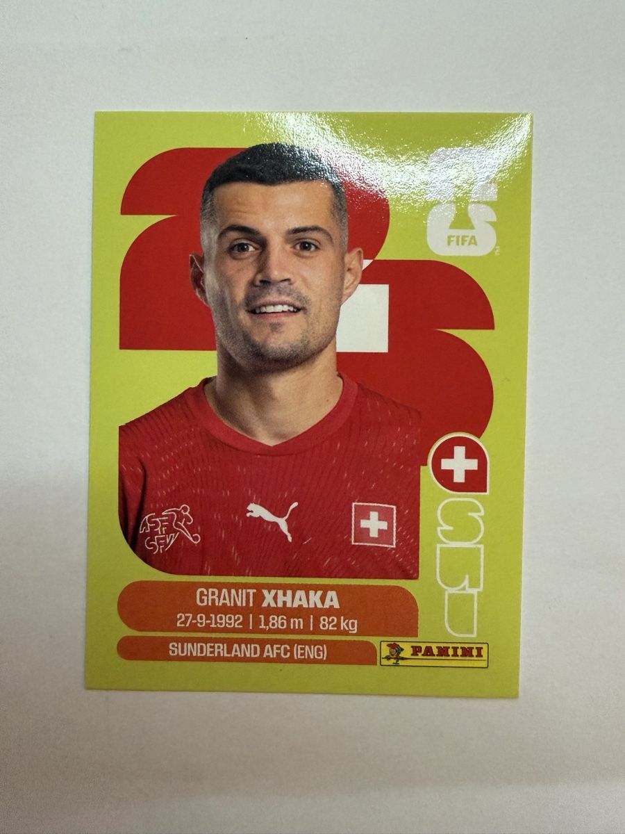 Panini Carte collezionabili: Panini FIFA Granit Xhaka, SUI 9 – Nuovo (secondo la descrizione) da Benglen venduto da Belen.abr
